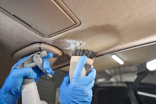 Headliner Spot Cleaned/Shampooed